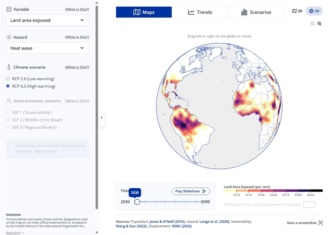 climate portal globe